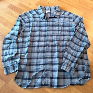 Columbia Plaid Flannel Shirt